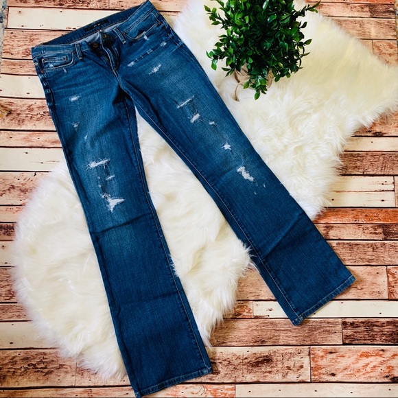 Joe's Jeans Denim - Joe’s Bootcut Distressed Jeans Socialite 28